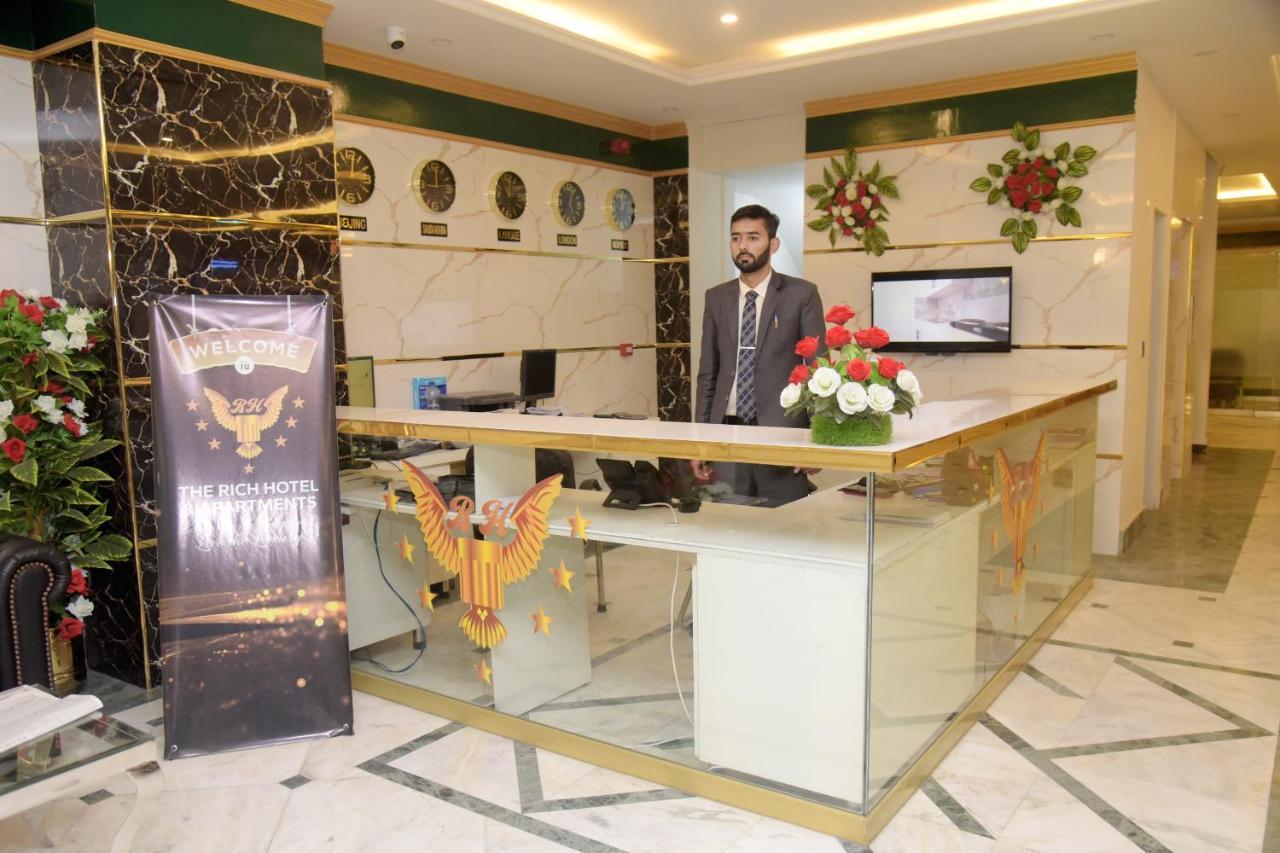 The Rich Hotel & Apartments Lahore Exterior photo